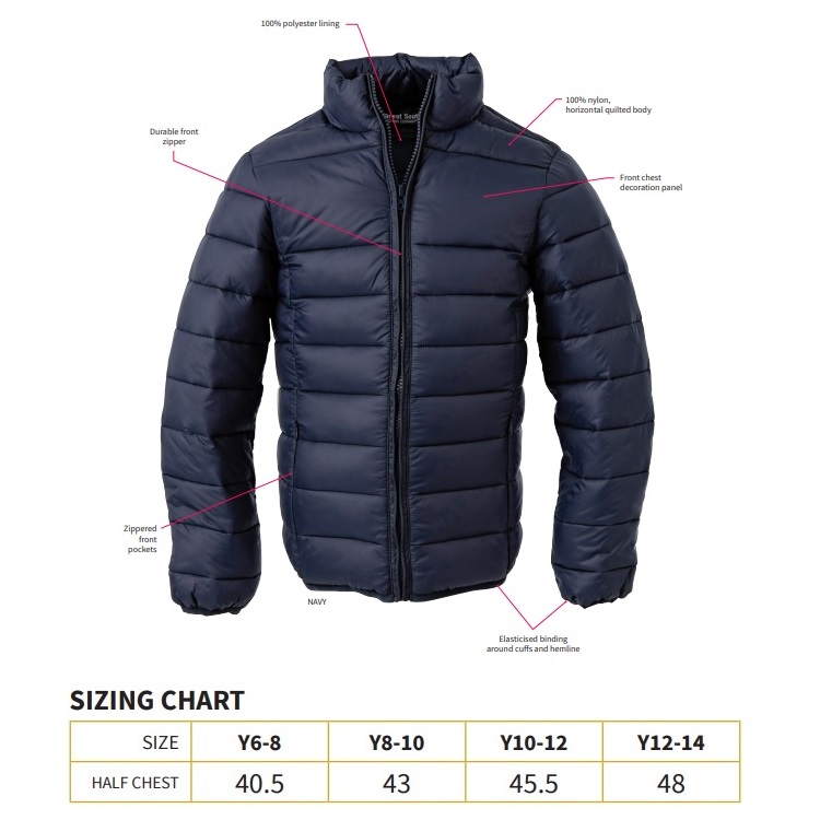 Puffer Jacket - Youth - Promotional Products, Trusted by Big Brands ...